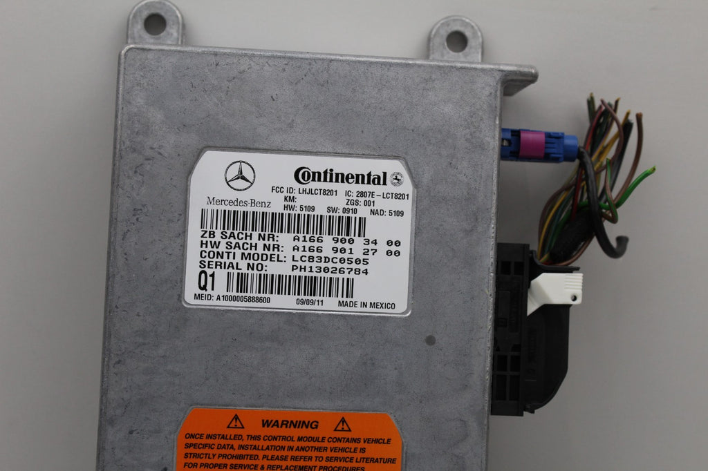 2005-14 MERCEDES E350 CONTROLL MODULE UNIT OEM A1669003400
