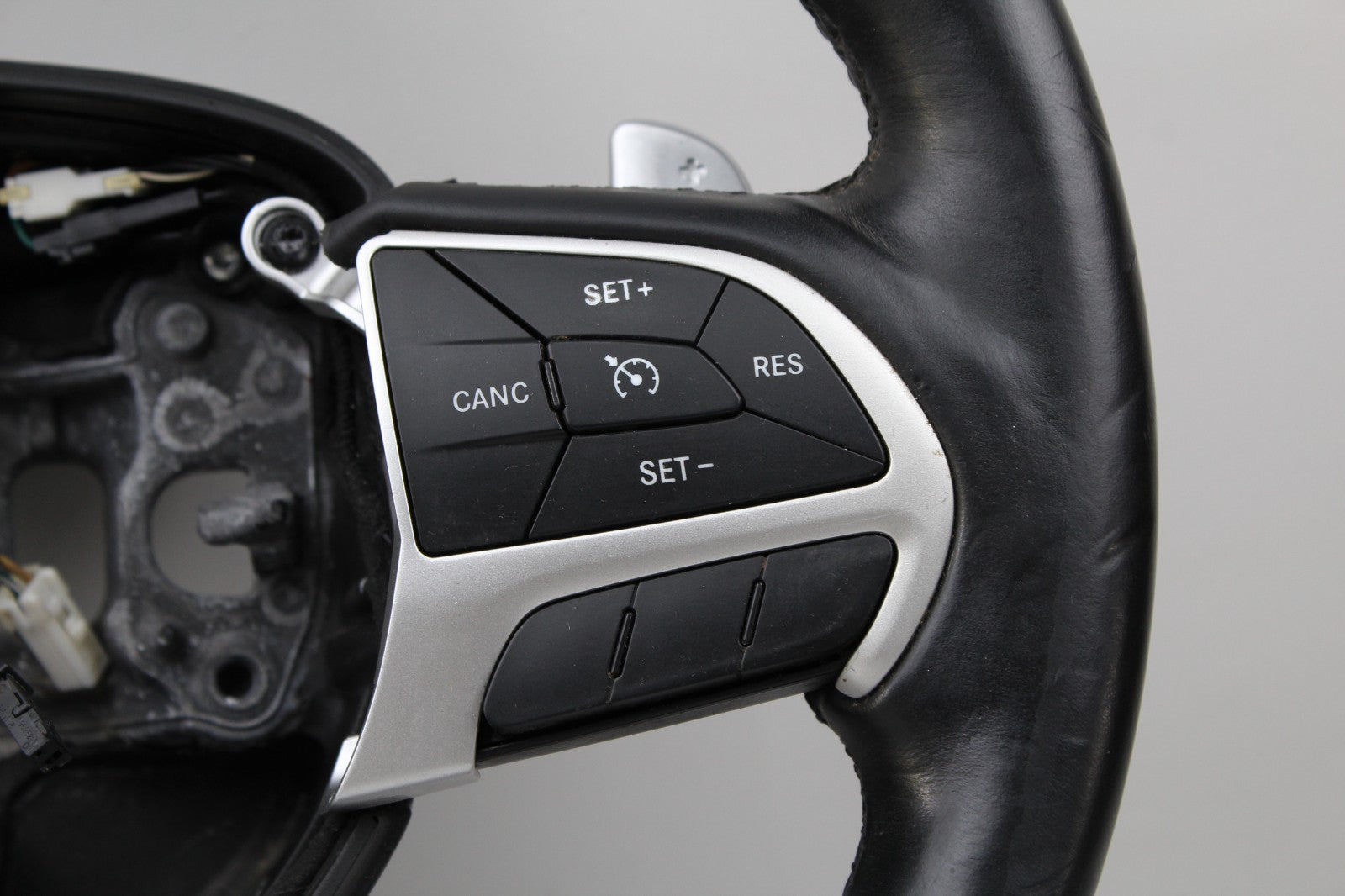 2015-2022 Dodge Charger Challenger Black Leather Steering Wheel OEM 1ZZ421X9AD