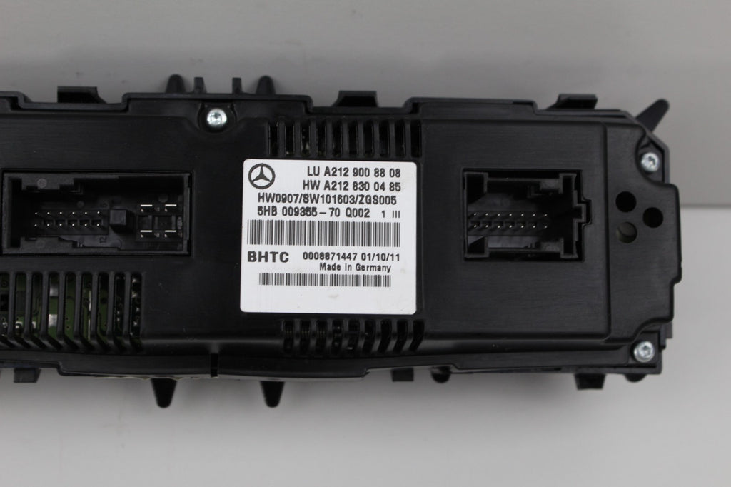 2010-13 MERCEDES E350 AC HEATER CLIMATE CONTROL SWITCH OEM A2129008808