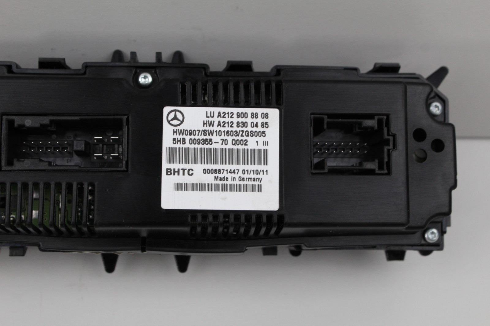 2010-13 MERCEDES E350 AC HEATER CLIMATE CONTROL SWITCH OEM A2129008808
