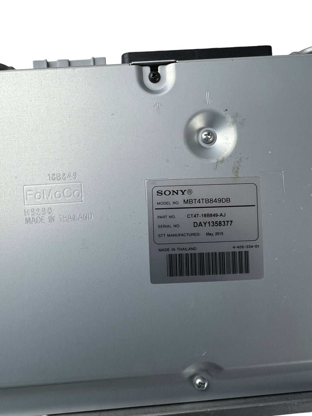 2015-2016 FORD TAURUS SONY RADIO AMPLIFIER AMP OEM CT4T-18B849-AJ