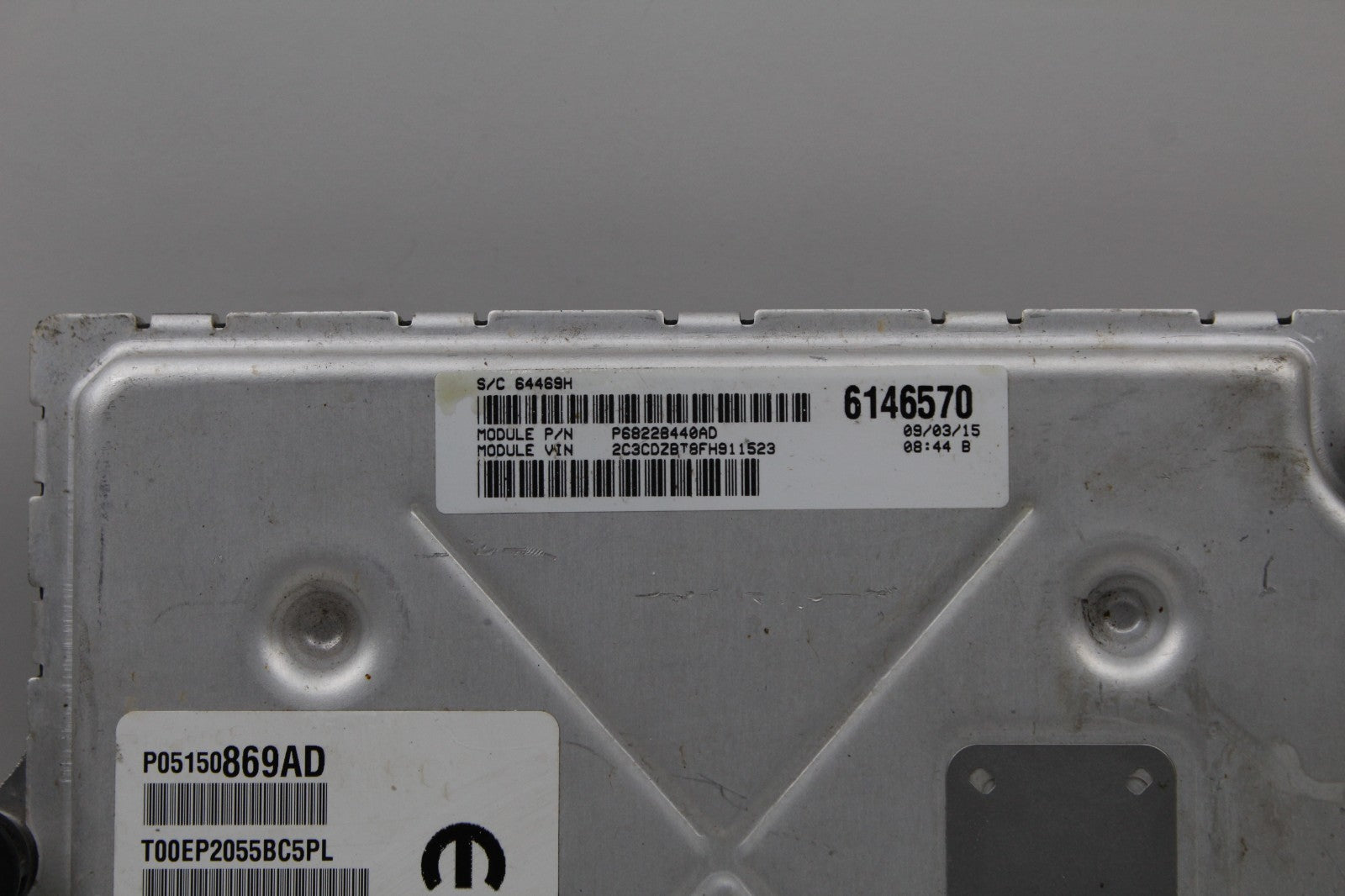 2015 DODGE CHALLENGER ENGINE COMPUTER MODULE ECM OEM P05150869AD