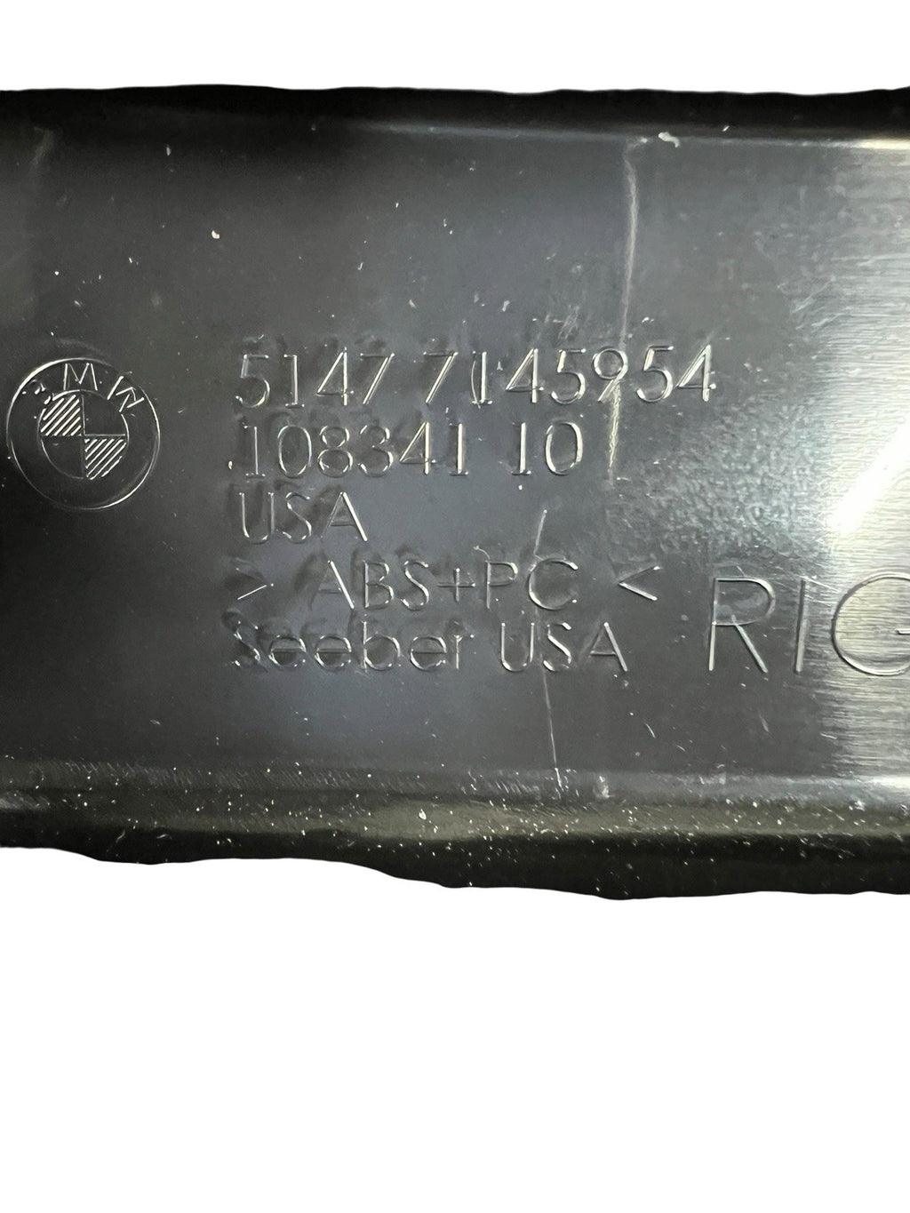 2007 - 13 BMW X5 RIGHT PASSENGER SIDE TRUNK D PILLAR TRIM COVER OEM 51477145954