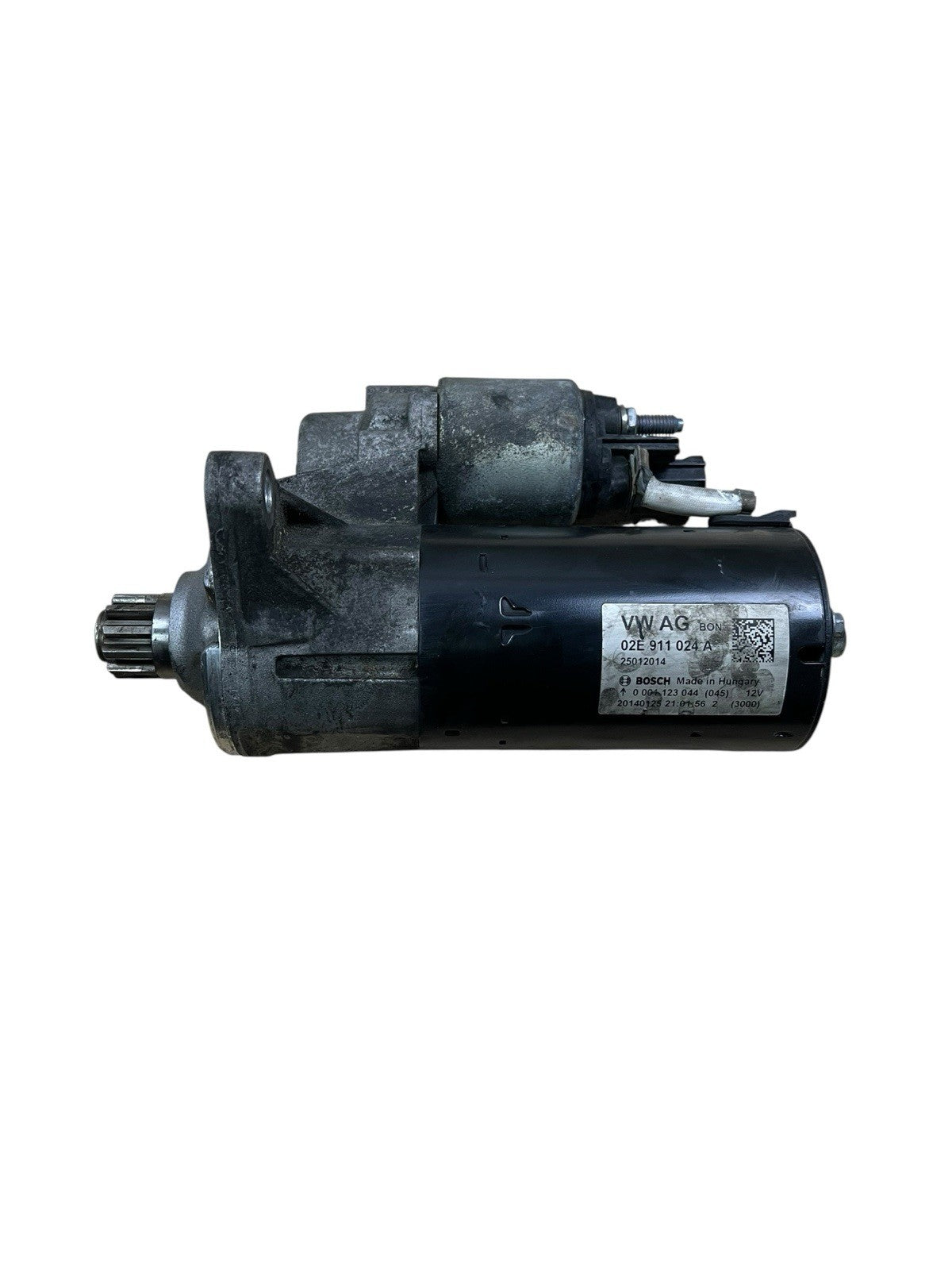 2012-15 VW Jetta TDI Starter Motor OEM 02E911024A