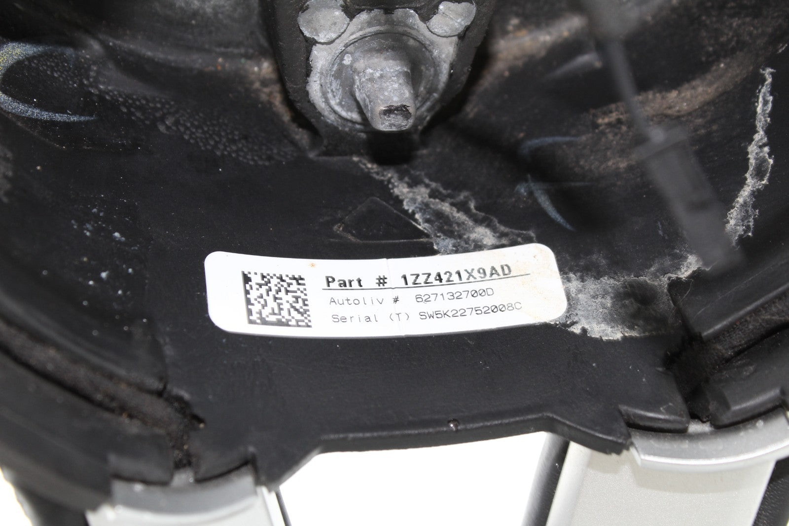 2015-2022 Dodge Charger Challenger Black Leather Steering Wheel OEM 1ZZ421X9AD
