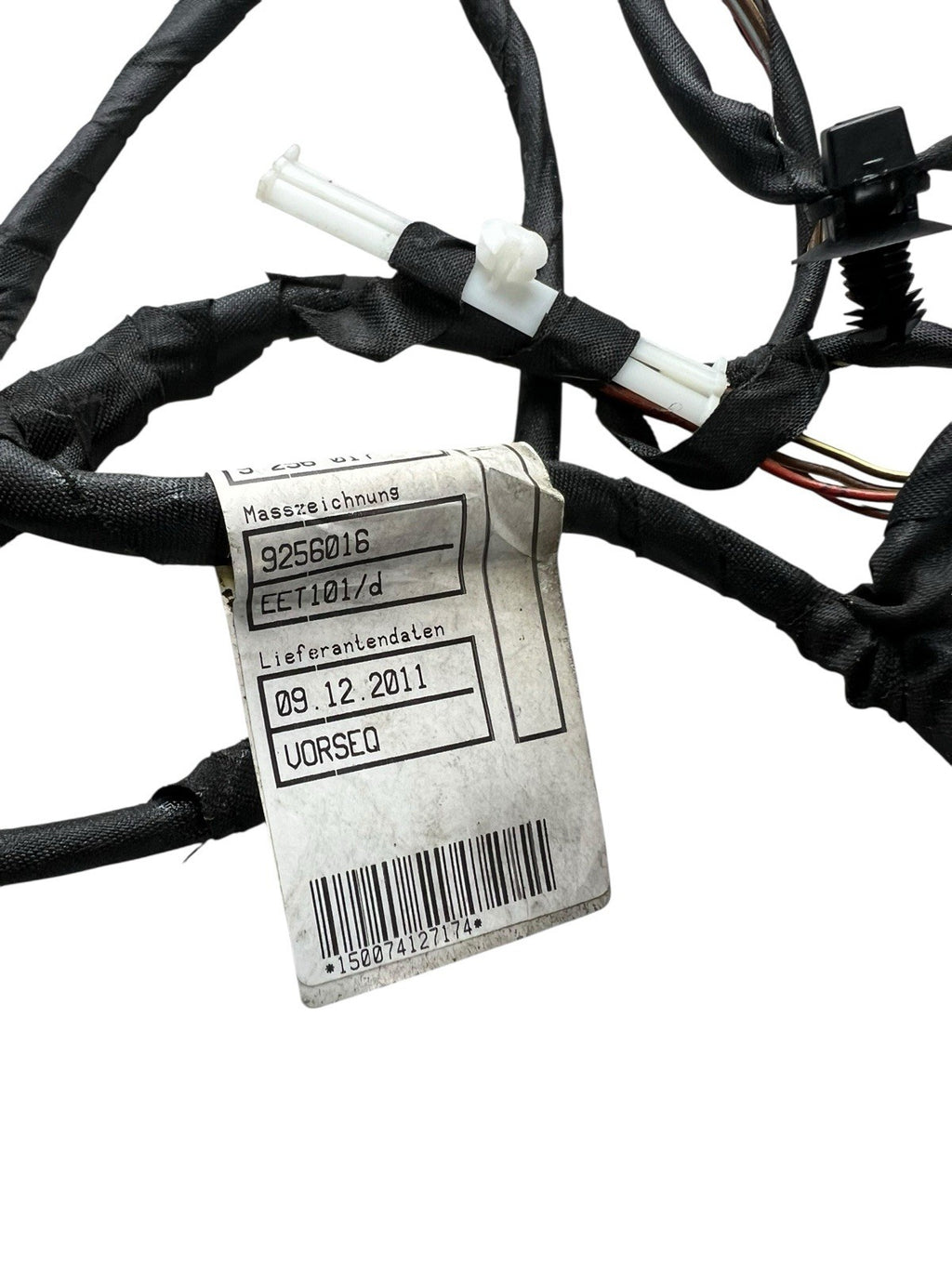15 BMW 528I REAR Left/RIGHT  DOOR PANEL WIRE WIRING CABLE HARNESS OEM 9256017