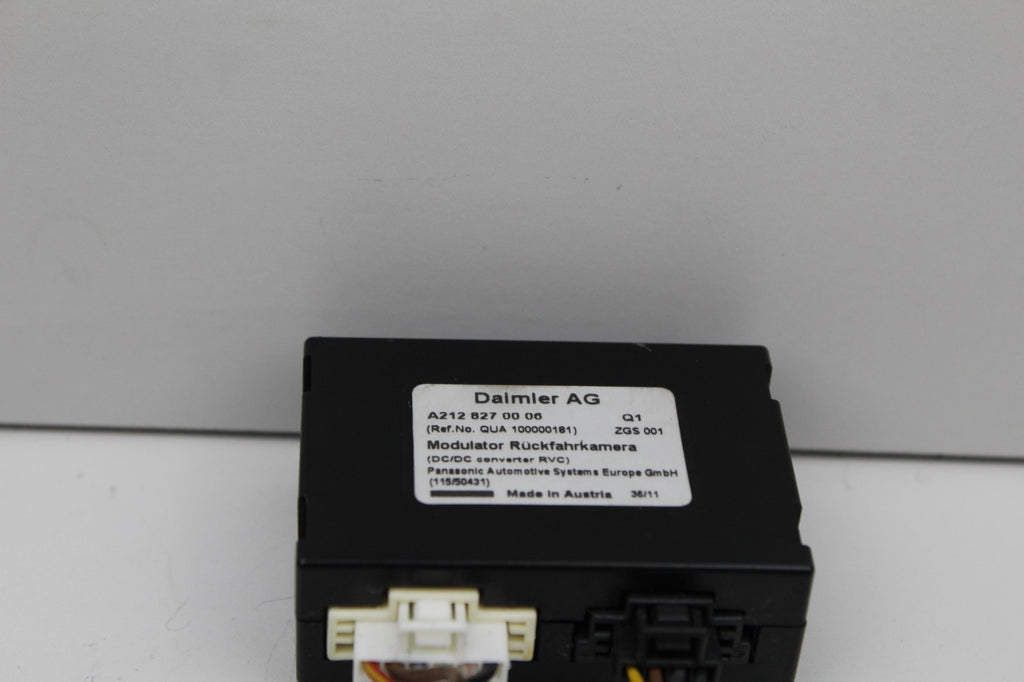 10-16 Mercedes E350 Rear View Backup Camera Control Module Unit OEM A2128270006