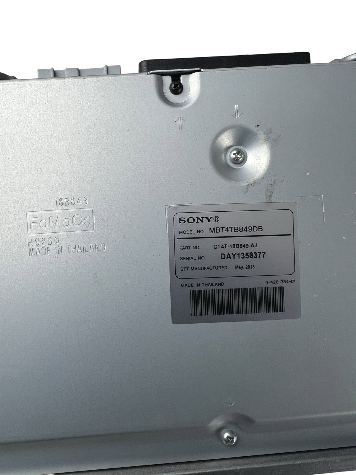 2015-2016 FORD TAURUS SONY RADIO AMPLIFIER AMP OEM CT4T-18B849-AJ