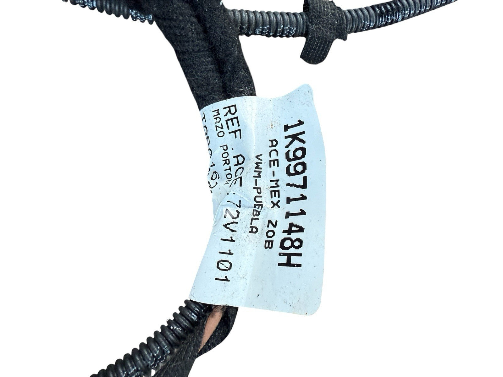 10-14 Volkswagen Jetta Sportwagen Trunk Washer Hose And Harness OEM 1K9971148H