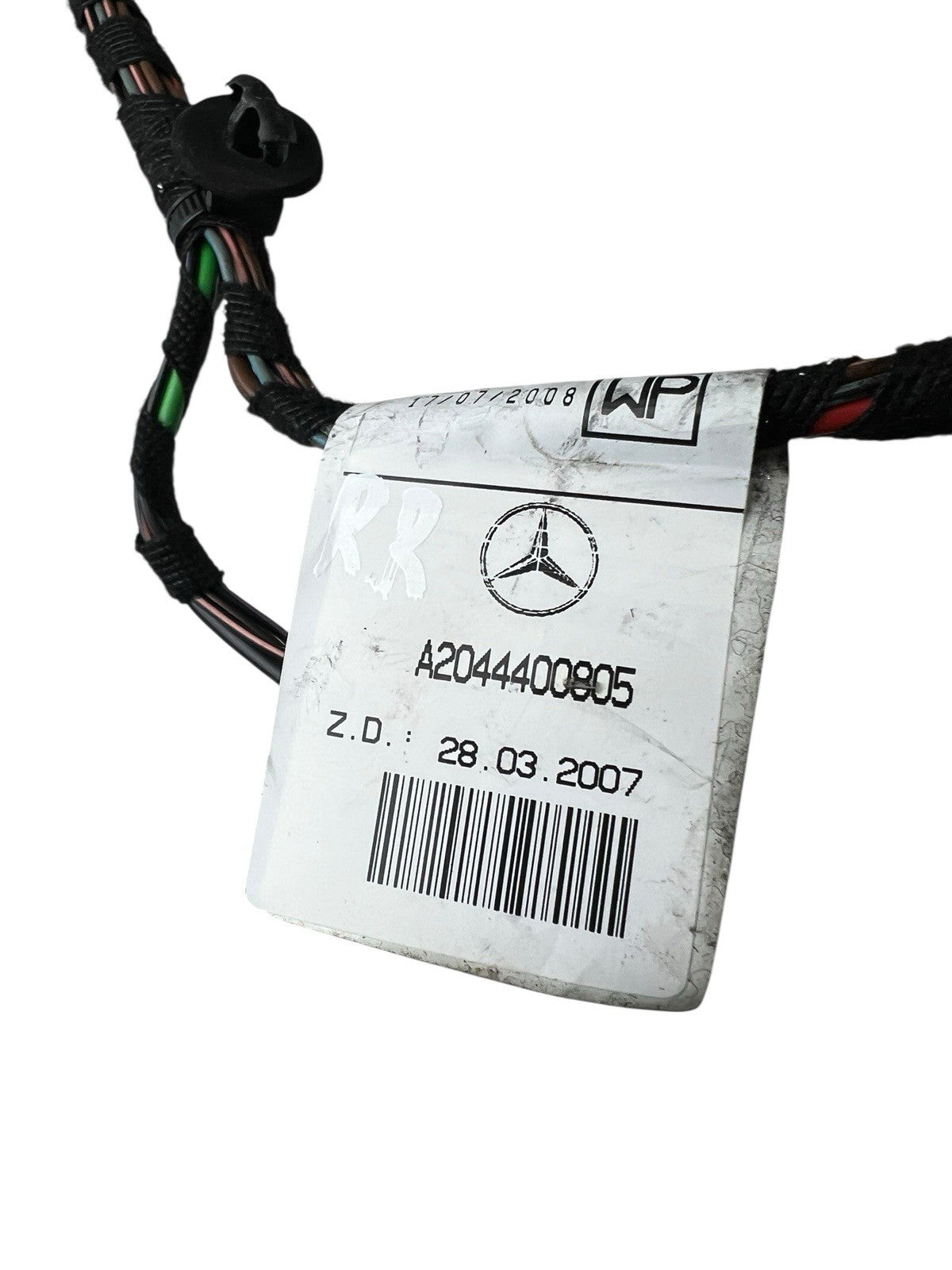 ✅2008-2014 Mercedes C350 C300 Rear Right Door Wire Harness A2044400805 OEM