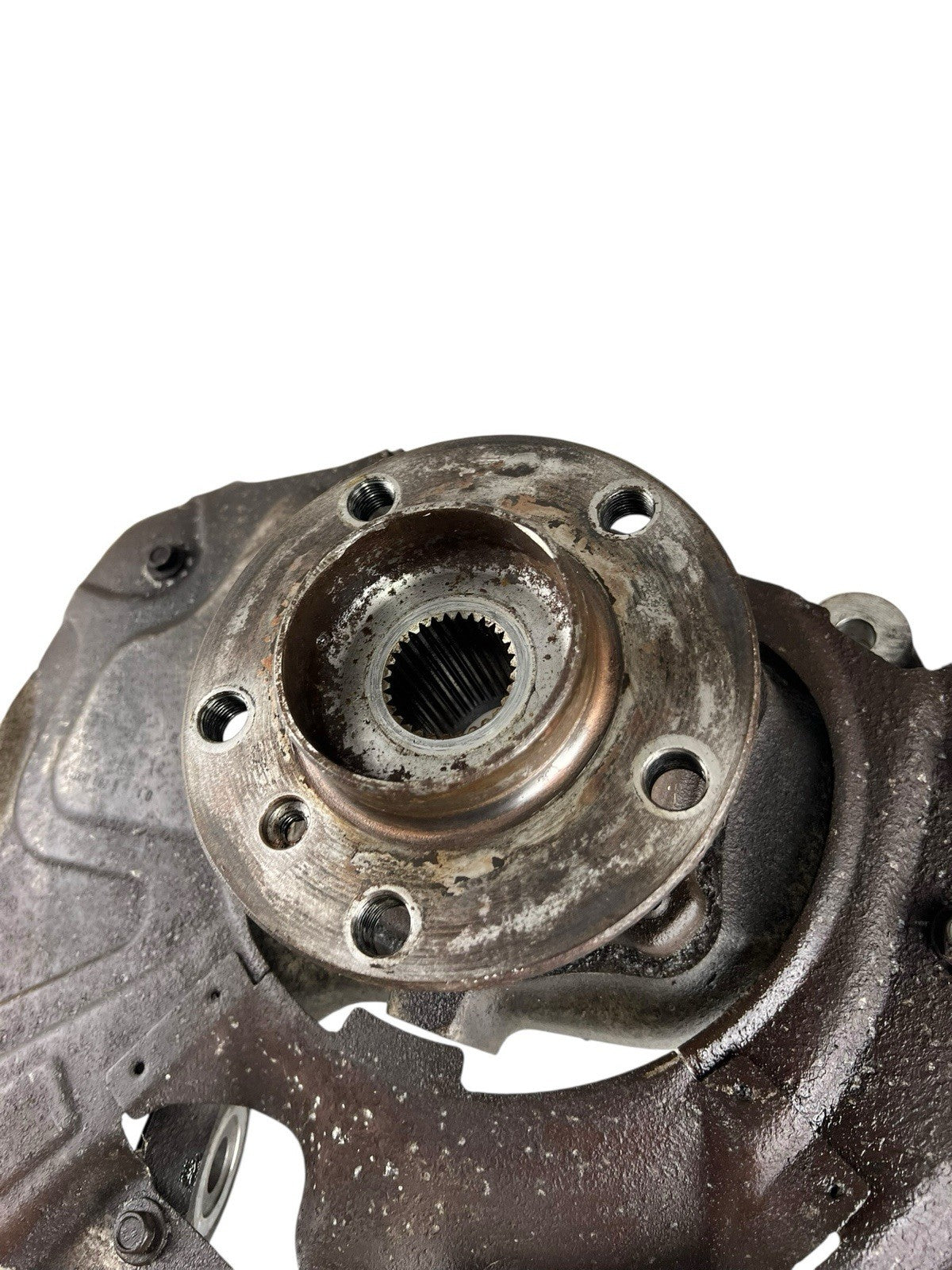 2008-2014 BMW X5 FRONT RIGHT PASSENGER SPINDLE KNUCKLE HUB 3121 6773784 OEM