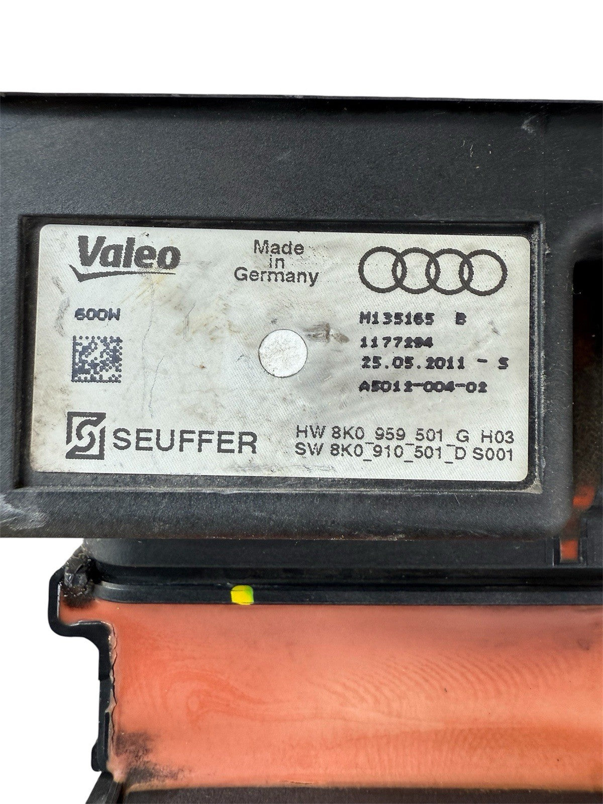 10-16 Audi  Engine Cooling Fan Control Module A4,A5,A6,Q3,Q5 OEM 8K0 959 501