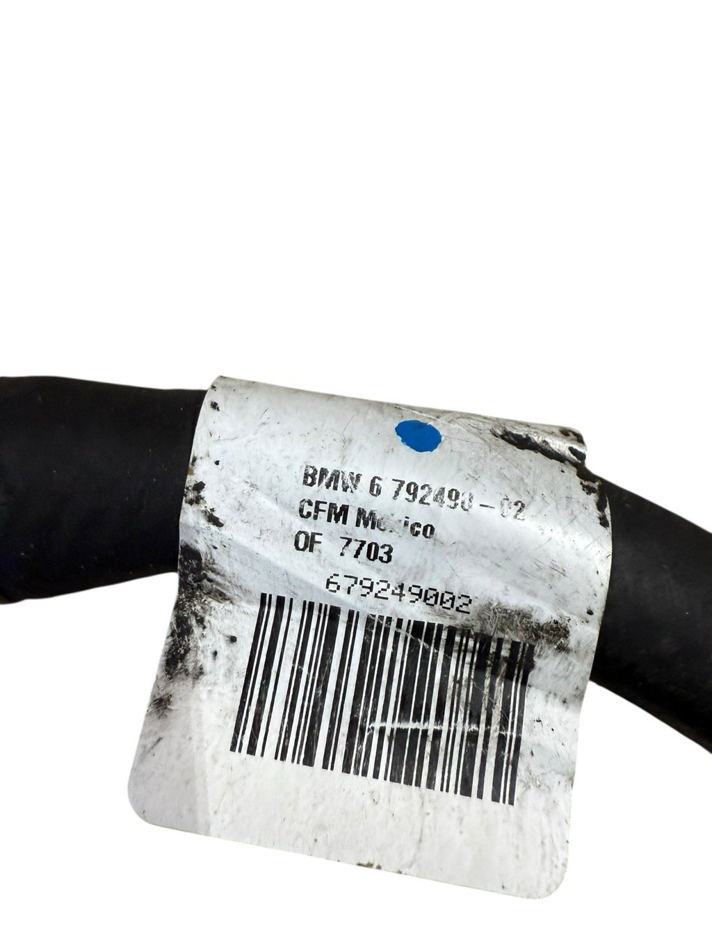 2011-2013 BMW X5 E70 3.0L N55 ENGINE RADIATOR HEATER INLET COOLANT HOSE LINE OEM