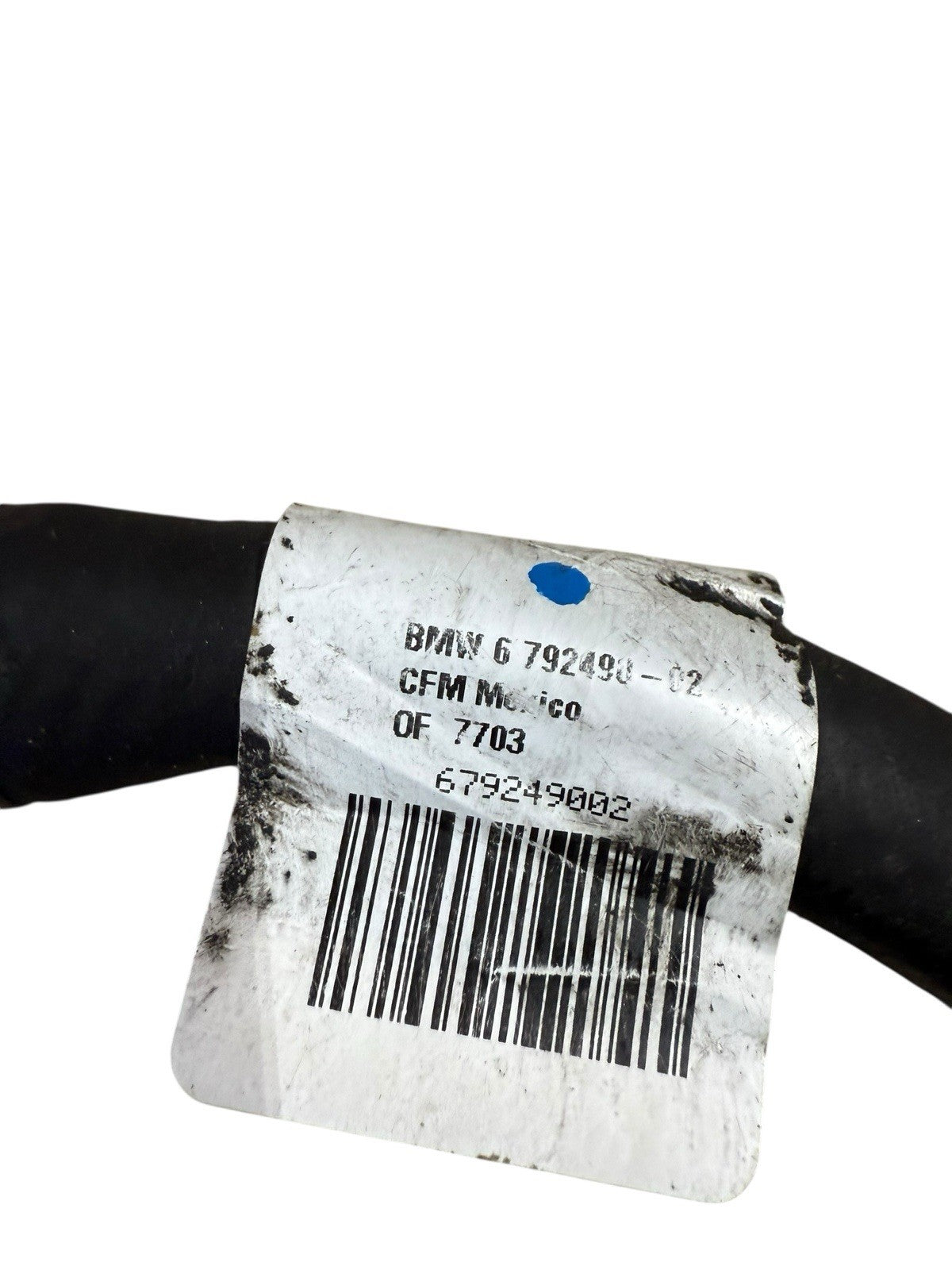 2011-2013 BMW X5 E70 3.0L N55 ENGINE RADIATOR HEATER INLET COOLANT HOSE LINE OEM