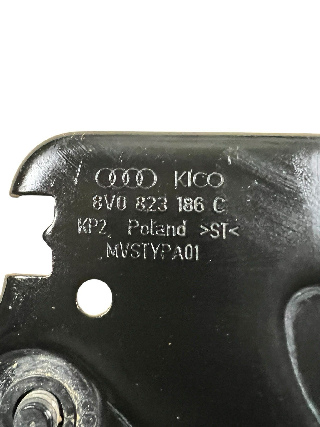 2017-2020 AUDI A3 - Right Upper HOOD Latch OEM 8V0823186C