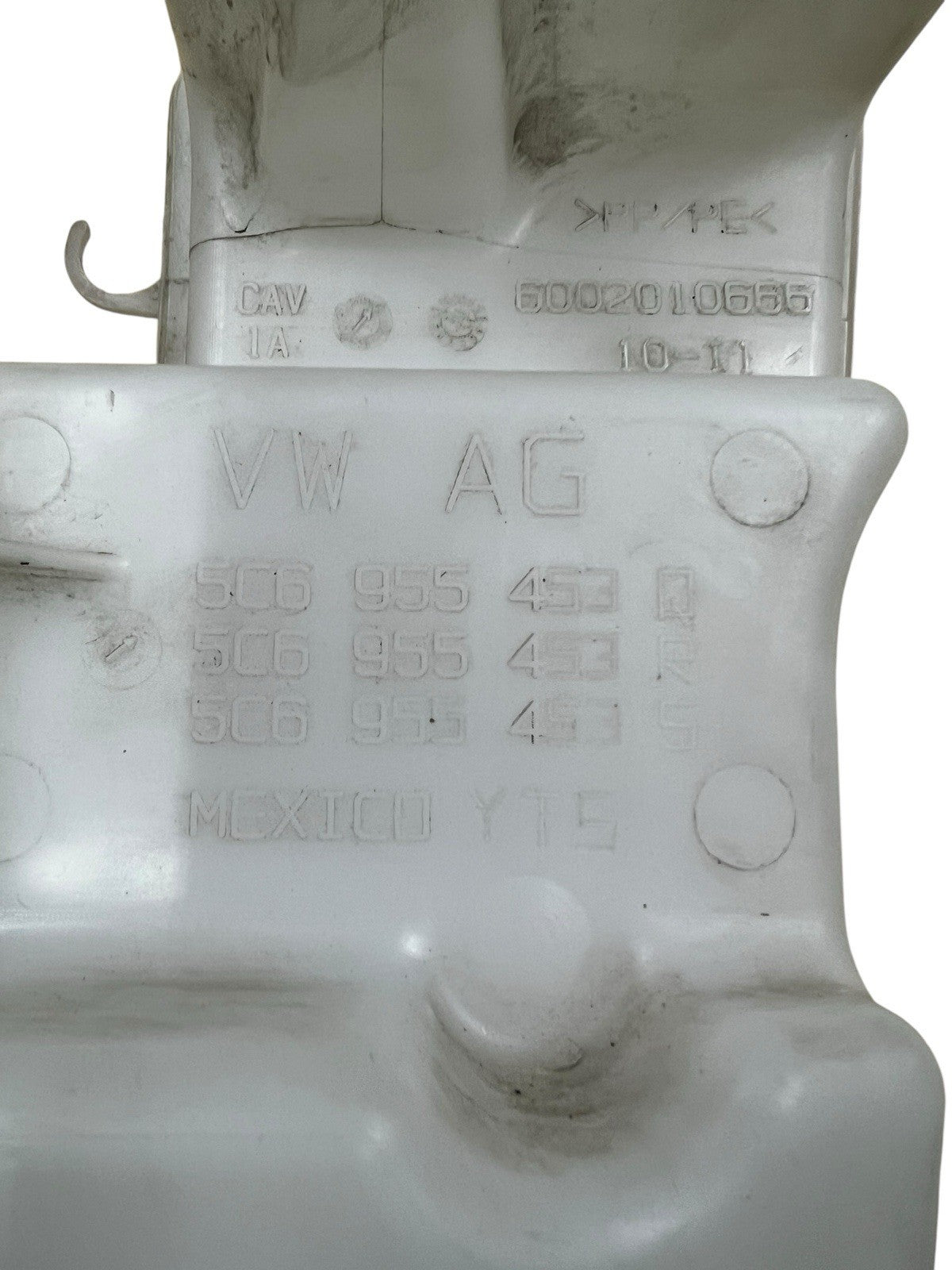 2011-18 Volkswagen Jetta Windshield Washer Fluid Reservoir Bottle OEM 5C6955453