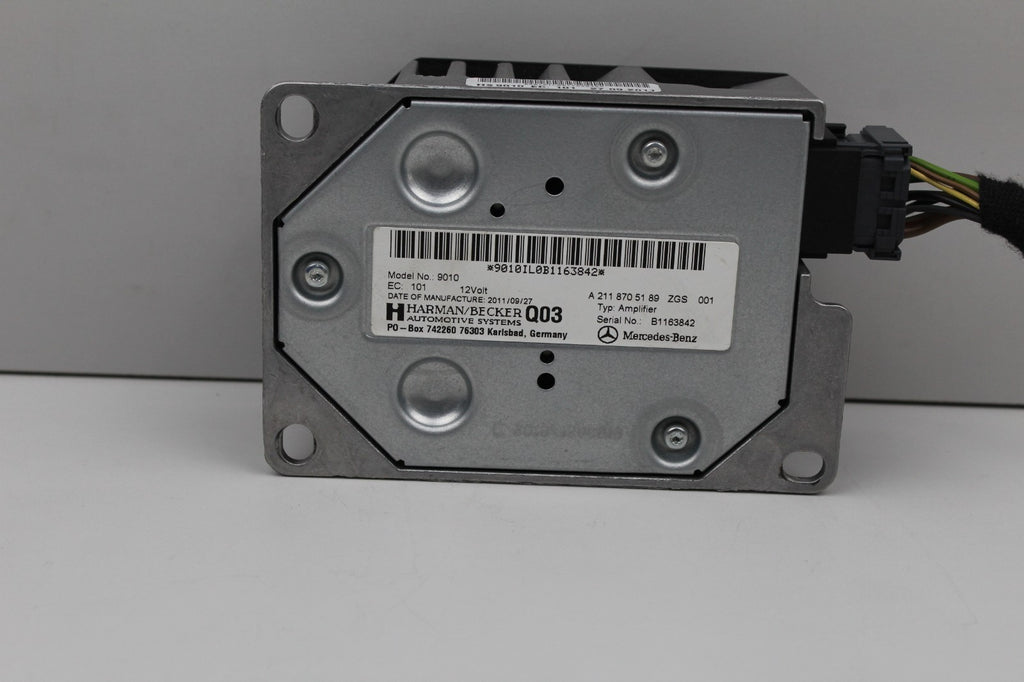 2012 MERCEDES E350 GENUINE SUBWOOFER AMPLIFIER HARMAN BECKER OEM A2118705189