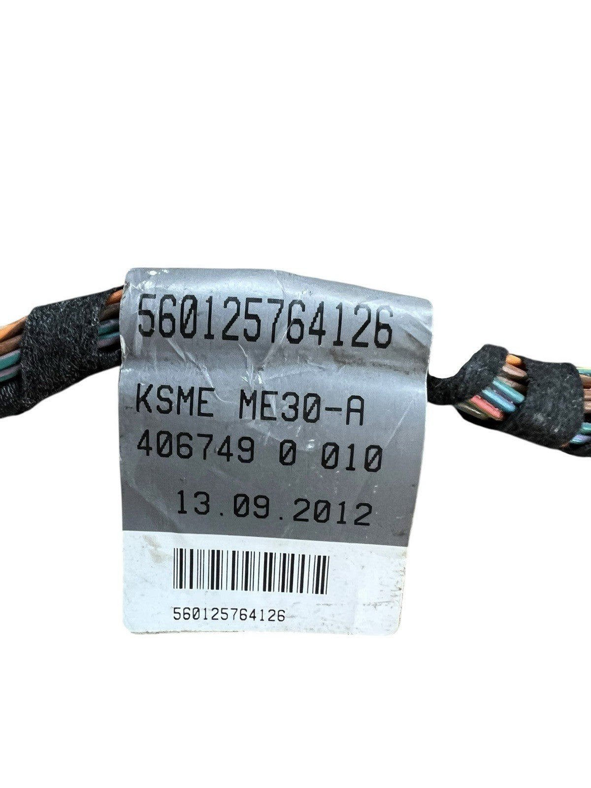 2013 Audi S5 Rear Electrical Line With Sensor OEM 560125764126