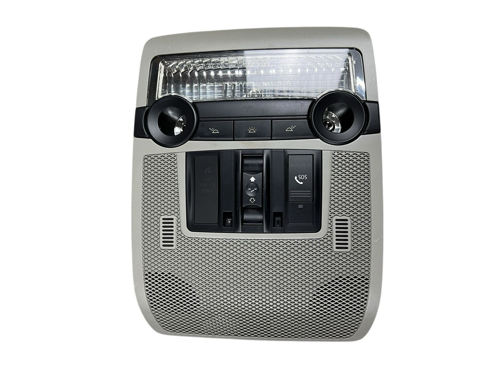 07-13 BMW X5 FRONT OVERHEAD SWITCH UNIT ROOF DOME MAP LIGHT PANEL OEM 15956810