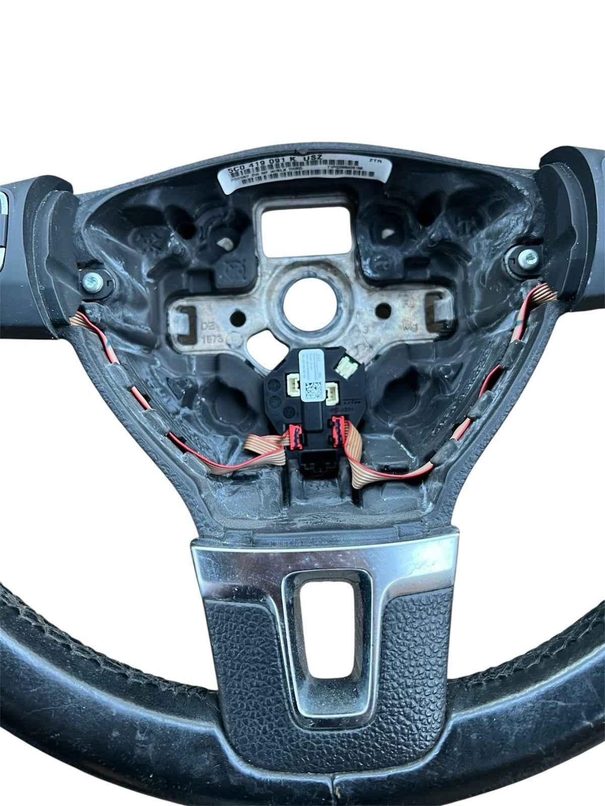 2010-2014 VW Jetta Leather Steering Wheel OEM 5C0 419 091 K